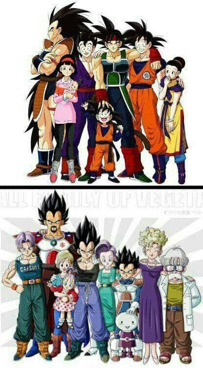 La Familia De Goku Y Vegeta Dragon Ball EspaÑol Amino