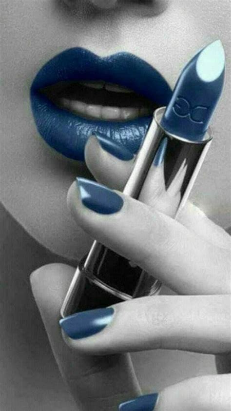 Welcome Color Splash Color Splash Photography Blue Lipstick