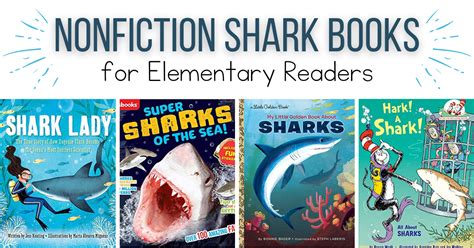 12 Nonfiction Books About Sharks For Elementary Grades