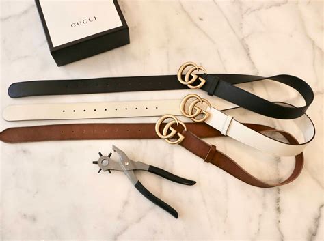 Gucci Marmont Belt Sizing And How To Add Holes Stefana Silber 2023