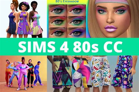 Sims 4 80s Furniture Cc