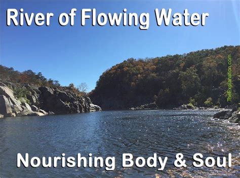 River Of Living Water The Profound Spiritual Meaning