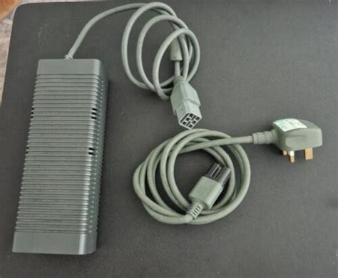 Genuine Microsoft Xbox 360 175w Power Supply Brick Ac Adapter Uk Psu Ebay