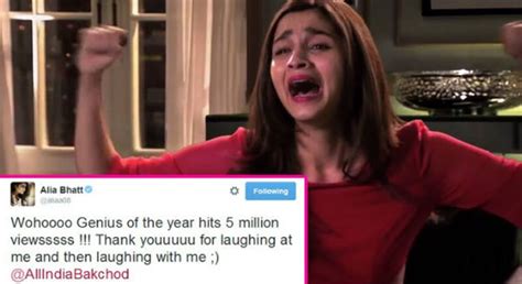 Alia Bhatts Genius Of The Year Video Hits 5 Million Views Bollywood