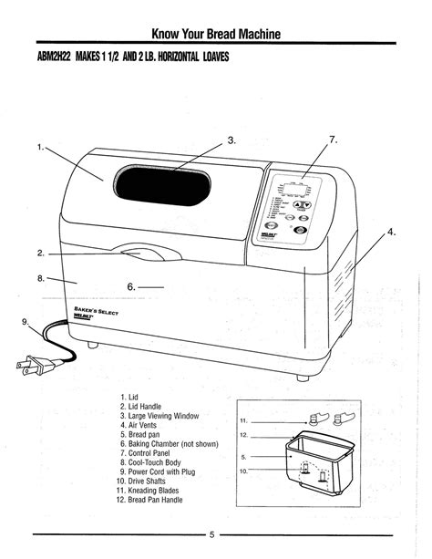 Welbilt bread machine maker manual abm3500, abm8200, abm2h60, abmy2k2, abm1h70. Welbilt Bread Machine Blog: Model - ABM2H22 Welbilt Bread Machine Instruction Manual