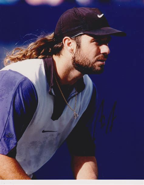 Andre Agassi Signed Autographed Tennis Glossy 8x10 Photo Coa Etsy