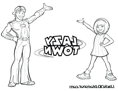 Lazy Town Coloring Pages At Getdrawings Free Download