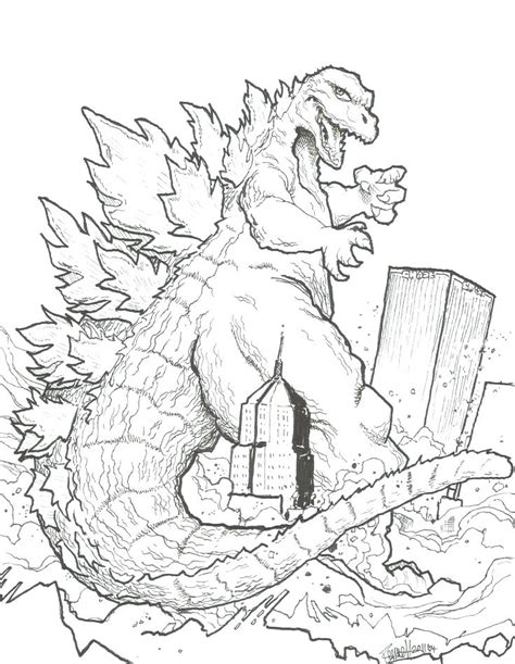 Gigan Coloring Pages At Free Printable Colorings