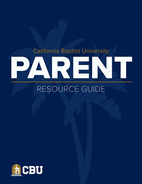 Cbu Parent Resource Guide 20222023 By California Baptist University