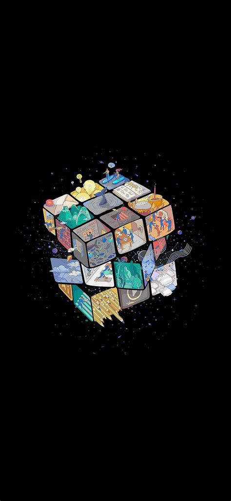 Hd Wallpaper Rubiks Cube Colorful Toys Wallpaper Flare