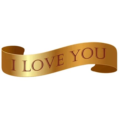 I Love You Word Png Clipart Png Mart