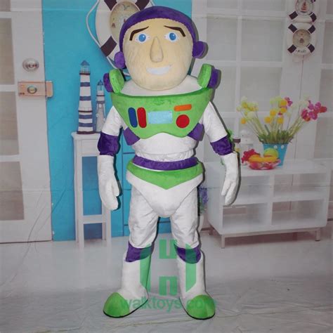 Custom Cartoon Disney Mascot Costumes Adult Buzz Lightyear Mascot