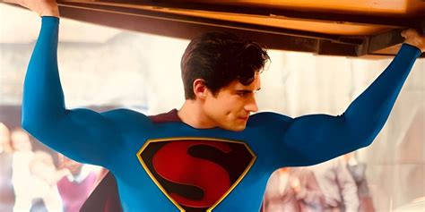 David Corenswet Sports Classic Look In Superman Legacy Throwback Fan
