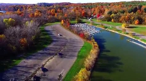 Pleasant Hill Lake Dji Phantom 3 Perrysville Ohio In The Fall Youtube