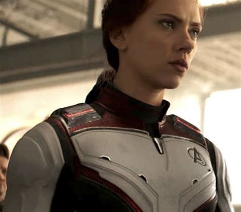 With her staple black catsuit, bullet bracelets, and fiery red mane, black widow is a striking character. Black Widow - End Game (2019) | Black widow avengers ...