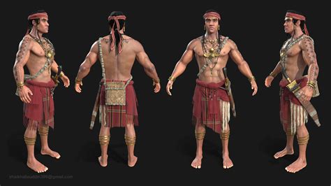 Lapu Lapu Real Time Character Zbrushcentral