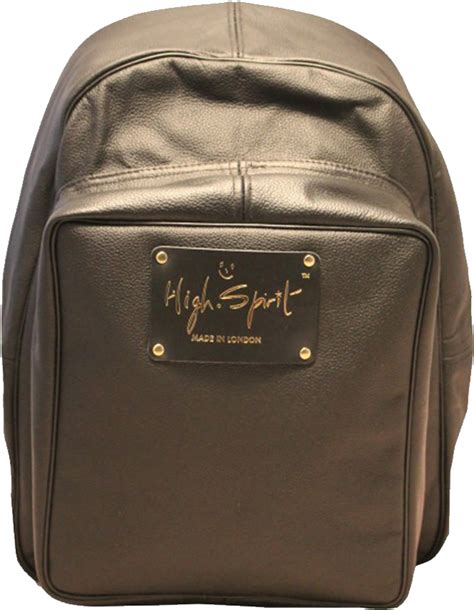 Backpack High Spirit Bags Gold Leather Backpack F Hd Png Download