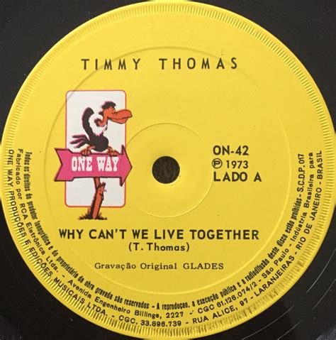 Timmy Thomas Why Can T We Live Together 1973 Vinyl Discogs