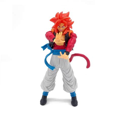 Trunkin Anime Dbz Goku Super Saiyan Ssj4 Self Standing Action Figures