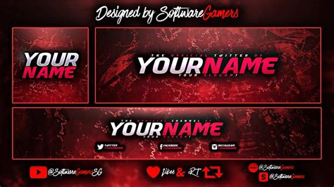 Gaming Banner For Youtube No Text Banner Template No Text Fresh