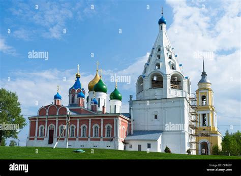 Russian Churches In Kolomna Russia Stock Photo Alamy