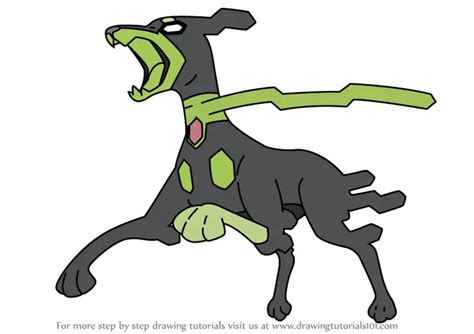 Learn How to Draw Zygarde 10 Forme from Pokemon Sun and Moon Pokémon