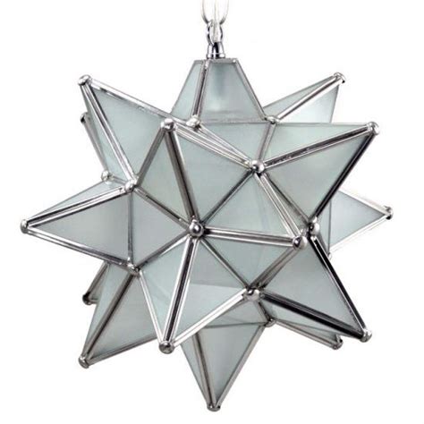 Moravian Frosted Glass Star Light Star Pendant Lighting Star Light