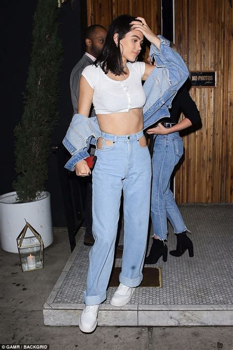Amelia Gray Hamlin Catches The Eye In Double Denim Daily Mail Online