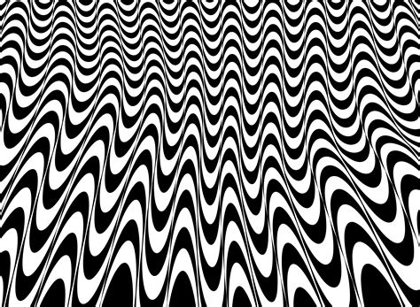 Abstract Of Black And White Op Art Mesh Pattern 678011 Vector Art At