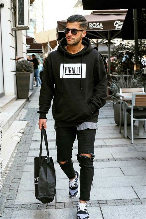 Coolest All Black Casual Outfit Ideas For Men Black Casual Outfits