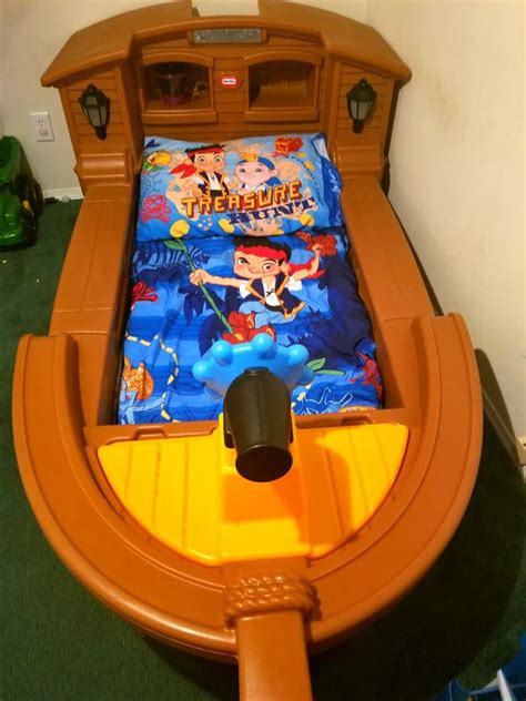 Little Tikes Pirate Ship Toddler Bed For Sale In Monroe Nc Offerup