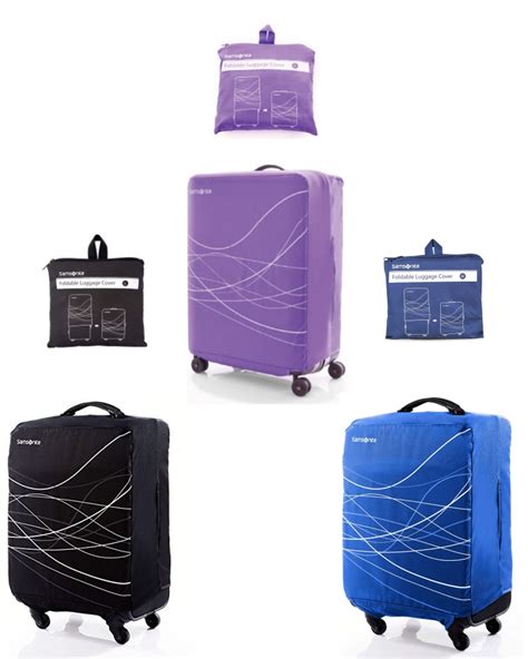 Samsonite Foldable Luggage Cover Available In 4 Sizes By Samsonite