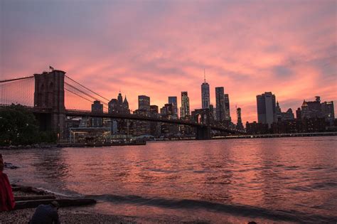 Sunset From Brooklyn Bridge Park Rnyc
