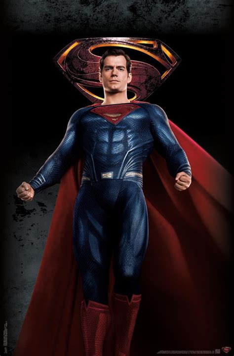 Justice League Superman Poster 225x34 Sold By Artcom