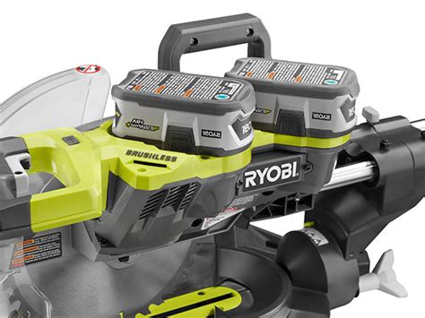 Ryobi One+One Brushless 36V-Equivalent Dual-Bevel Sliding Miter Saw