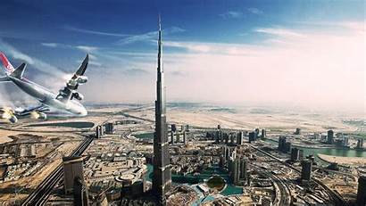 Dubai Wallpapers Plane Background Emirates Crash Arab