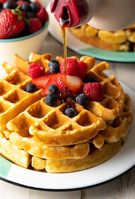 Simple Easy Waffle Recipe Fluffy Crispy Waffles A Spicy Perspective