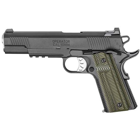Springfield 1911 Trp Operator 10mm Auto 5in Blued Pistol 81 Rounds