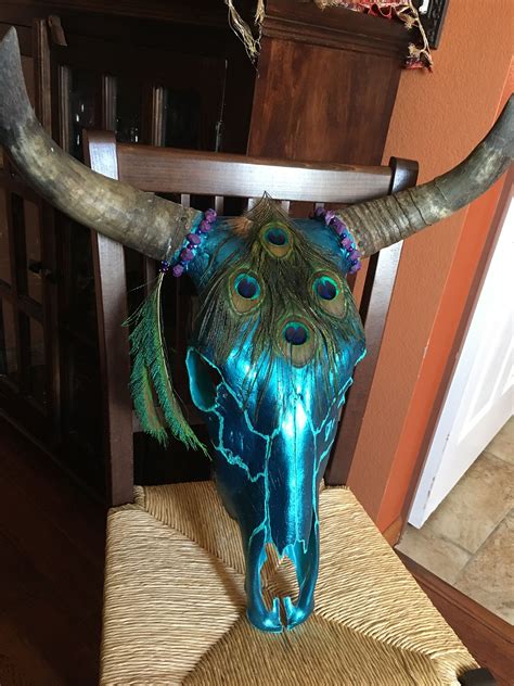 Painted Cow Skulls Images Oda Wharton