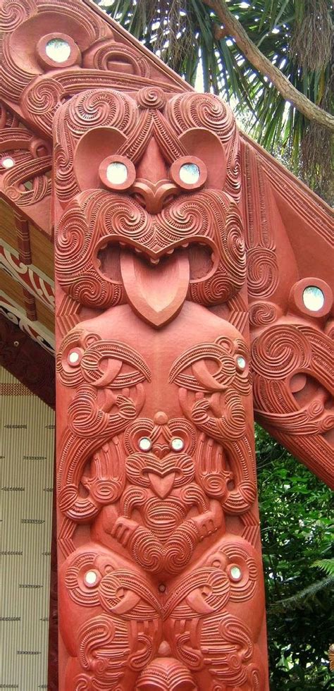Maori Carving Bay Of Islands New Zealand Maori Art Māori Culture