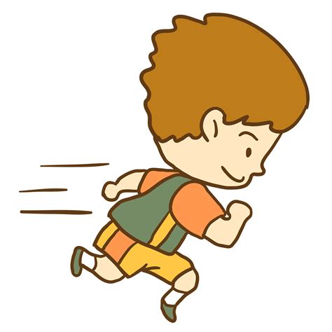 Running Cartoon Jogging Boy Runner Jogging Png Download 15001500