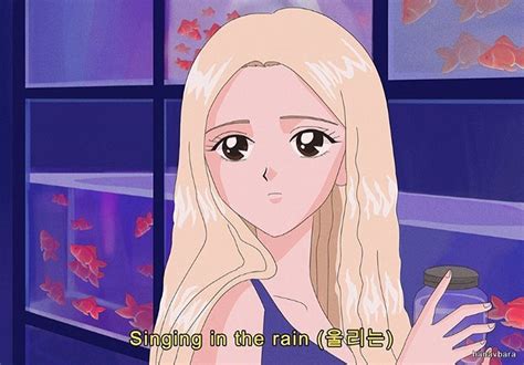 Kpop Anime 90 Anime Anime Version Singing In The Rain Estilo Anime