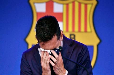 Tearful Messi Confirms Barcelona Exit And Possibility Of Joining Psg