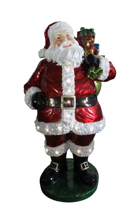 Santa Polyresin Christmas Homewares Festive Decor Large Display