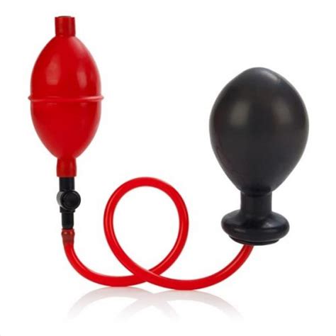Expandable Butt Plug Black And Red Sex Toys At Adult Empire