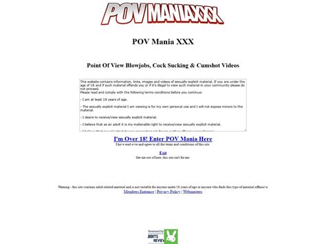 Pov Mania Xxx Porn Lookout