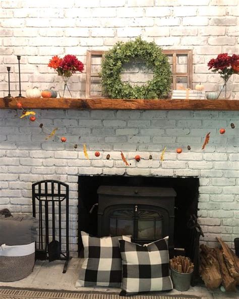 30 Diy Fall Mantel Décor Ideas Best Fall Mantel Decorations