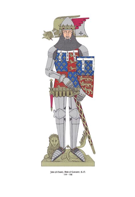 John Of Gaunt 1st Duke Of Lancaster Kg 1340 1399