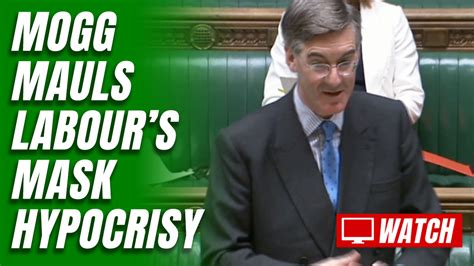 Mogg Slaps Down Shadow Minister Over Labours Mask Hypocrisy Guido Fawkes