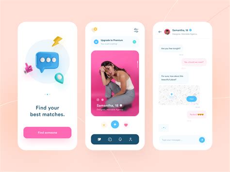 Dating App Ui Design Templates